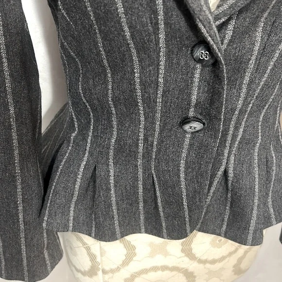 Wool blend Bill Blass jacket, Sz 6 - Picture 2 of 7
